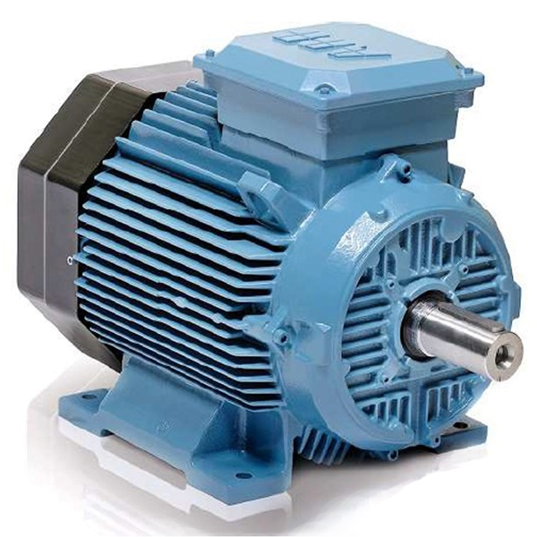 Motor PM-VSD de mayor eficiencia, IE3/IE4, IP55, SF.1.2, estándar TEFC aplicado para compresores.